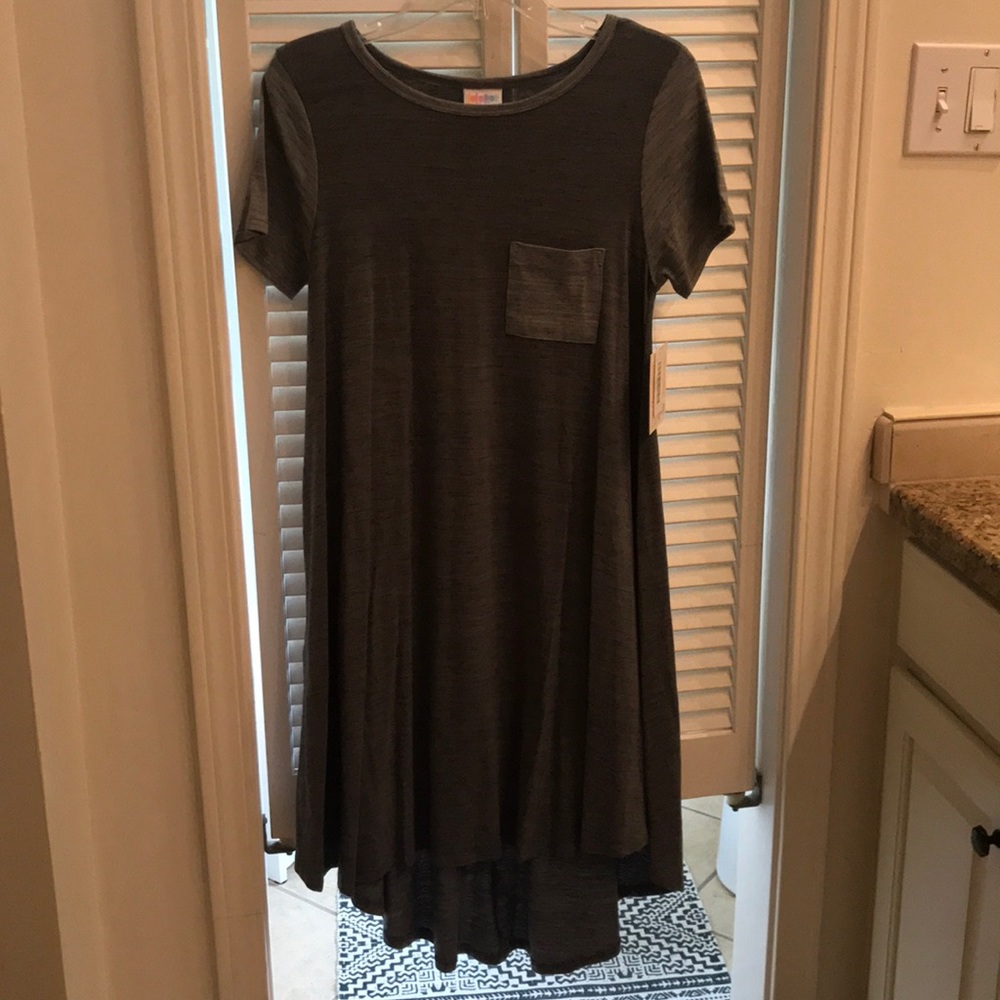 Lularoe Carly Grey XS NWT